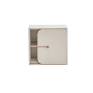 milena module d'étagère supérieure avec portes