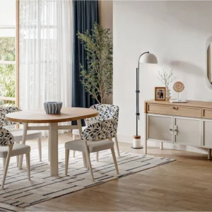 linthe table ronde extensible