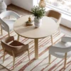 noralis table ronde extensible