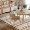 noralis table ronde extensible