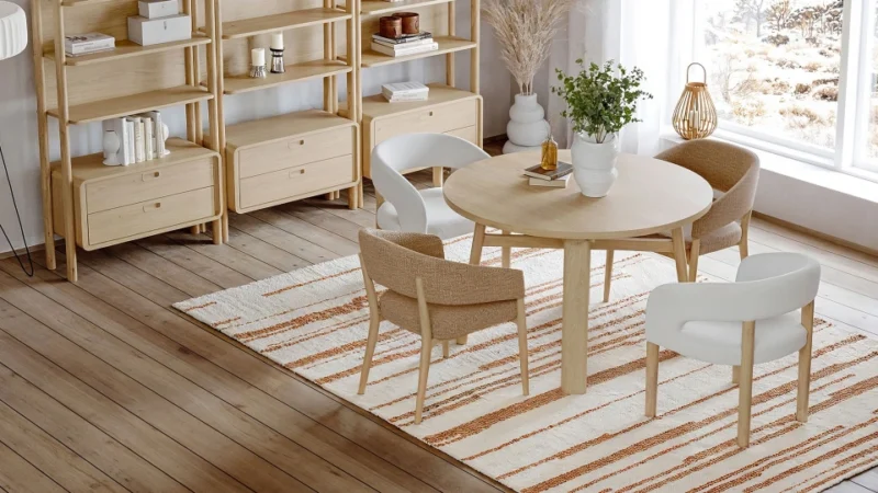 noralis table ronde extensible
