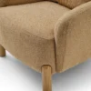legna – fauteuil (tekli koltuk) tissu tissé moucheté crème