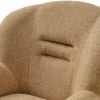 legna – fauteuil (tekli koltuk) tissu tissé moucheté crème