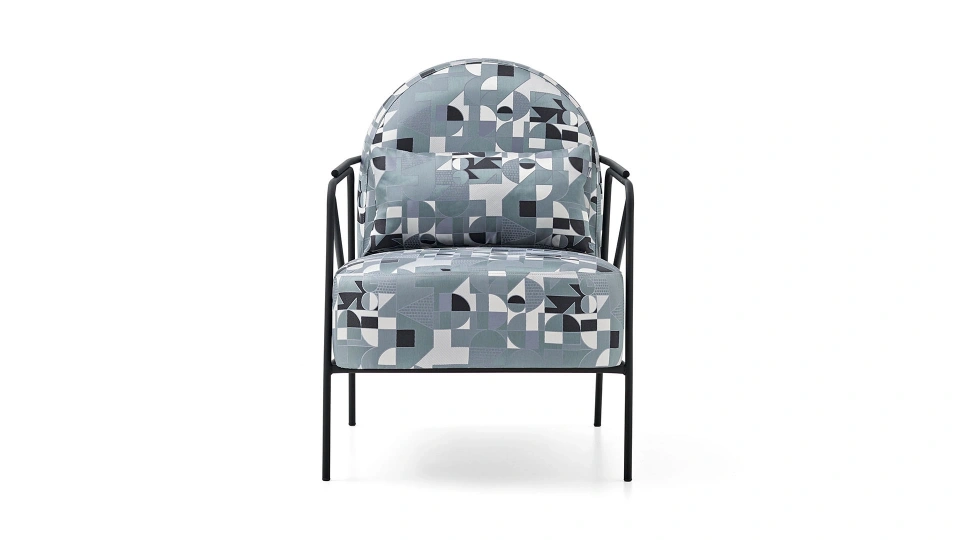 momenti – fauteuil (berjer) tissu satiné pétrole momenti – fauteuil (berjer) tissu satiné pétrole