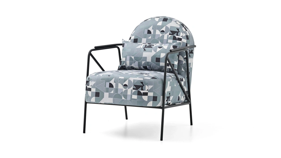 momenti – fauteuil (berjer) tissu satiné pétrole momenti – fauteuil (berjer) tissu satiné pétrole
