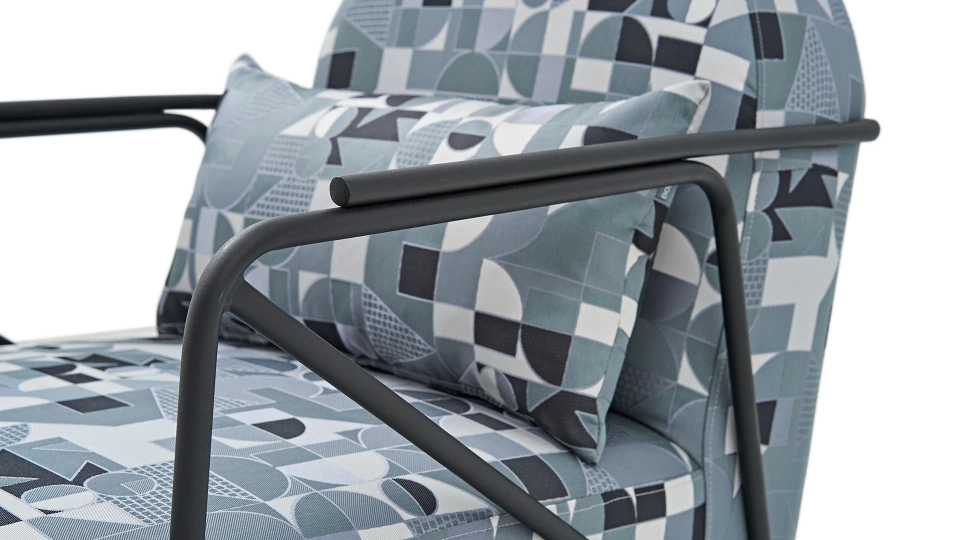momenti – fauteuil (berjer) tissu satiné pétrole momenti – fauteuil (berjer) tissu satiné pétrole