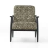 solid – fauteuil (berjer) tissu tissé vert