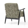 solid – fauteuil (berjer) tissu tissé vert
