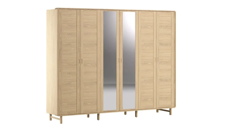 noralis armoire 6 portes