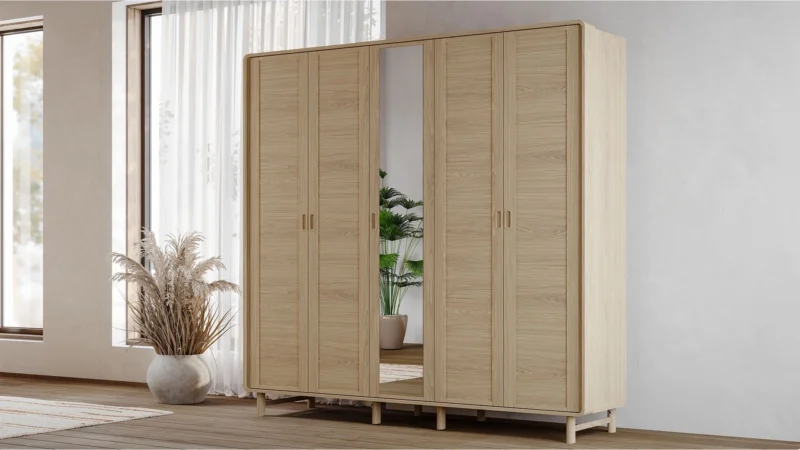 noralis armoire 5 portes