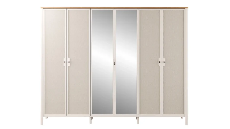 linthe armoire 6 portes