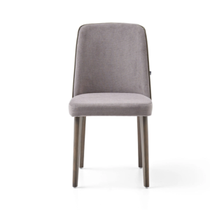 PIERO – Chaise – Cendrier clair - brun, vert clair, gris foncé, crème, champagne, café au lait