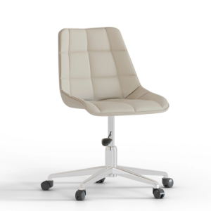 FESTA – Chaise – Crème, crème, café au lait, vert (Cuir texturé) – Réf. 3230
