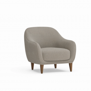 TOSCANA – Fauteuil – Moutarde, crème, jaune, vison