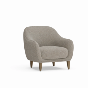 TOSCANA – Fauteuil – Moutarde, crème, jaune, vison