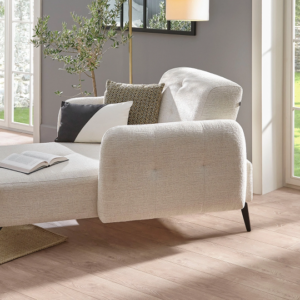 LINES – Fauteuil - Chaise canapé – Crème, jaune