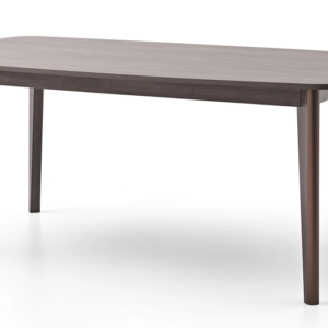 PIERO – Table à manger fixe - 180 cm - brun foncé