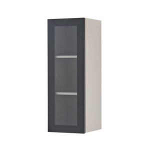 TRENTO – Module de meuble TV côté supérieur - porte vitrée