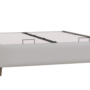 PIERO – Lit avec rangement-160 cm (sans tête de lit)