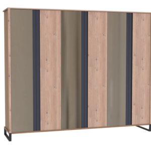 SOLID – Armoire à 6 portes - Facile