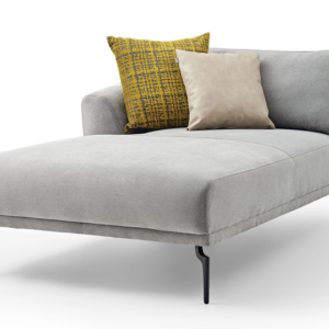 Canapé d'angle modulable GIZA COMFORT – Module de chaise – Gris