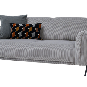 Canapés 2 places LEA – Canapé convertible 2 places – Anthracite, gris, moutarde, crème, crème, orange