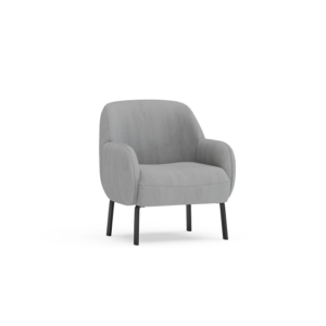 LEA – Fauteuil – Anthracite, gris, moutarde, crème, crème, coloré, orange