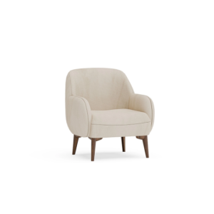 LEA – Fauteuil – Anthracite, gris, moutarde, crème, crème, coloré, orange