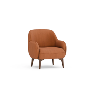 LEA – Fauteuil – Anthracite, gris, moutarde, crème, crème, coloré, orange