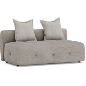 Canapés 2 places BIEN – Module 2 places sans bras – Anthracite, gris, tuile, vison foncé, crème, crème