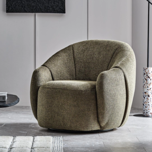 SOPHIE – Fauteuil – Anthracite, gris, moutarde, marron, crème, bleu marine, vison, vert