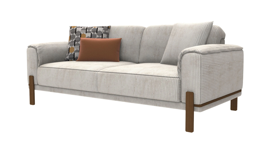 6a6b5f47d5b88 33845740 sw1920sh1080.png KALIA – Canapé 2 places – Marron, crème – vue 2