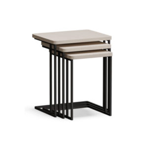 HOLLY – Table d'emboîtement – Vison
