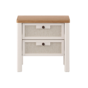 LINTHE – Table de chevet 2 tiroirs