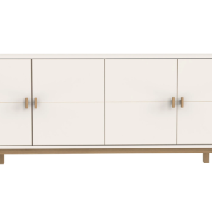 MARLIN – Console – Crème - Chêne
