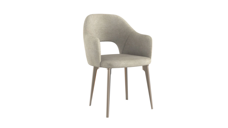 LUNESSA – Fauteuil – Crème