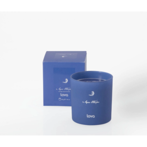 LOVA AQUA WHISPER CANDLE, 200 GR – Bougie murmure Aqua, 200 gr
