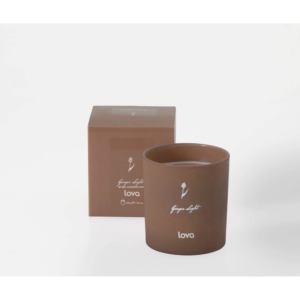 LOVA GINGER LIGHT CANDLE, 200 GR – Bougie légère au gingembre, 200 gr