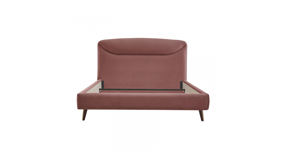 6aa8f41de4046 82884860 sw1600sh1600.png MILENA – Lit - 160 cm - sans tête de lit – Crème, prune – vue 5